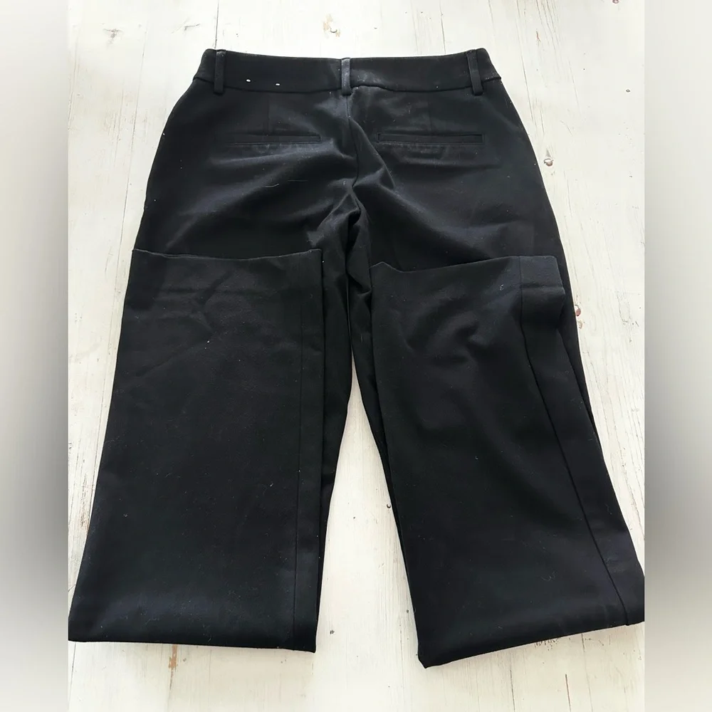 Express Black Dress Pants editor pants size 2 work stretch - Picture 4 of 5